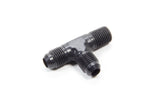 AEROQUIP FCM5125 Alum Run Tee #6 Flare 1/4in Black