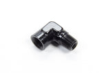AEROQUIP FCM5147 90 Deg Male/Female Pipe Elbow Black