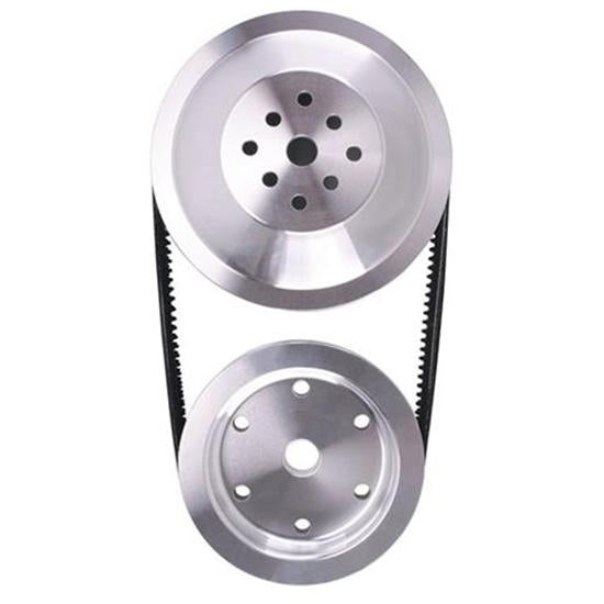 AFCO RACING PRODUCTS 80061 Pulley Kit 20% Red. SBC Long Water Pump