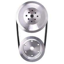 Load image into Gallery viewer, AFCO RACING PRODUCTS 80061 Pulley Kit 20% Red. SBC Long Water Pump