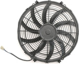 AFCO RACING PRODUCTS 80177 Electric Fan 16in Curved Blade