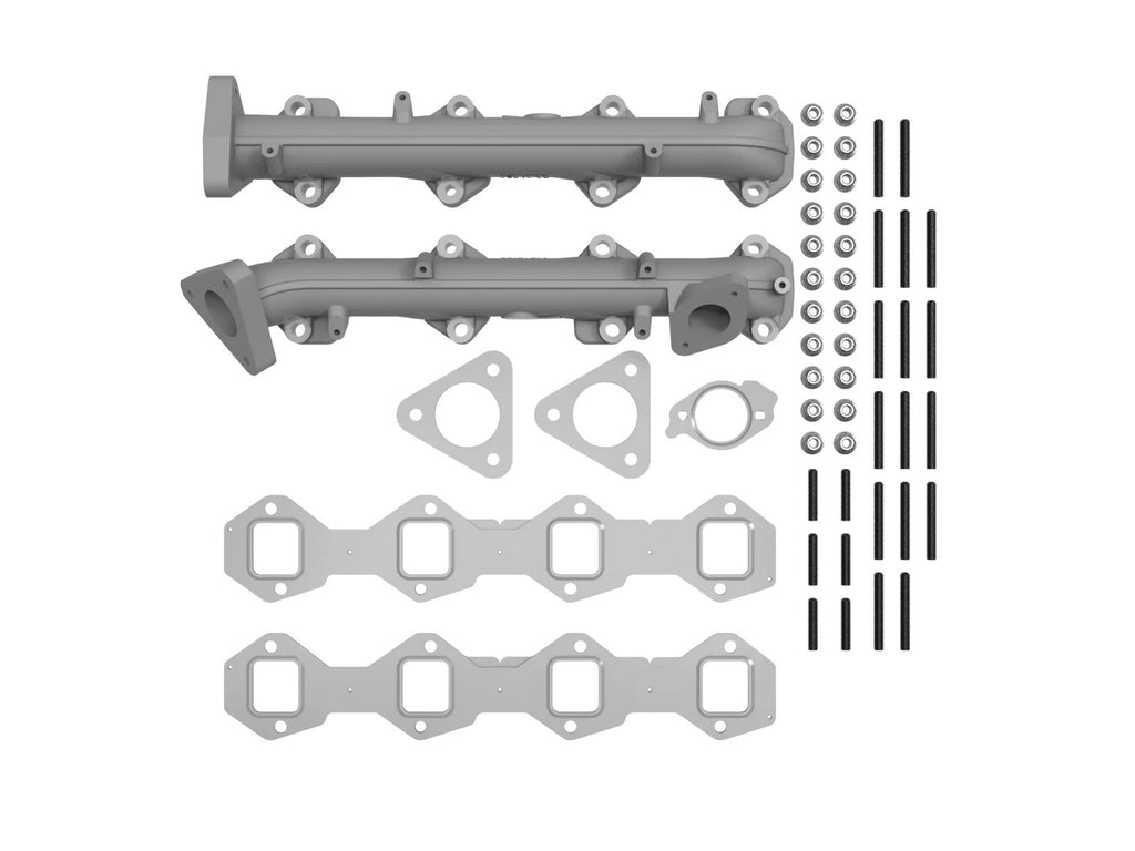 AFE POWER 46-40174 aFe POWER 46-40174 BladeRunner Exhaust Manifold Pair for 2011-2014 Ford 6.7L Power Stroke