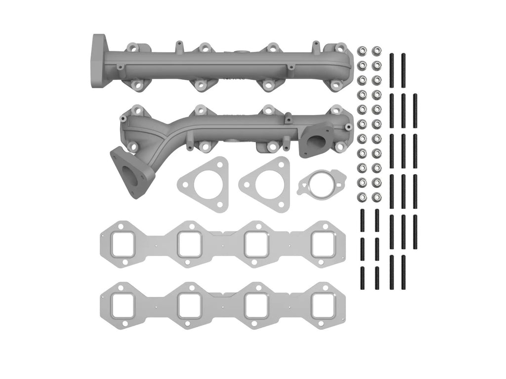 AFE POWER 46-40184 aFe POWER 46-40184 BladeRunner Exhaust Manifold Pair for 2015-2019 Ford PowerStroke 6.7L