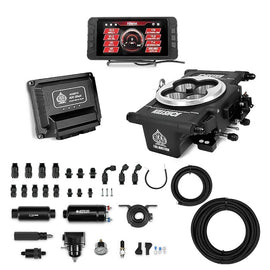 ACES FUEL INJECTION AS2012BFK-D Killshot EFI 4bbl w/Fuel Delivery Kit Blk