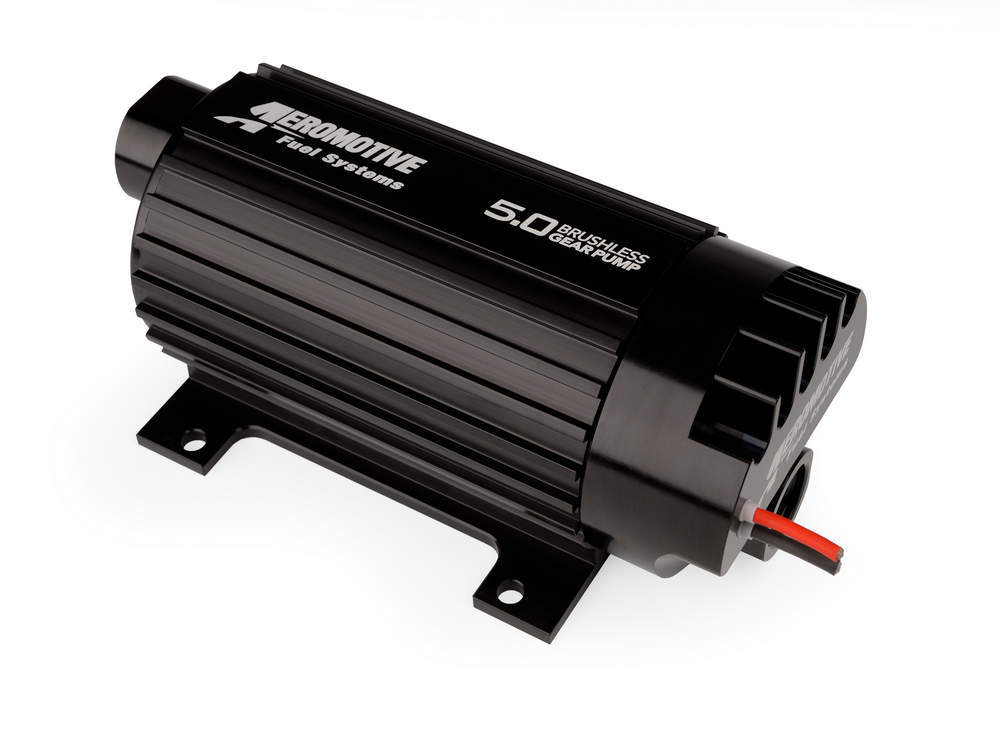 AEROMOTIVE 11186 5.0 Spur Gear Fuel Pump Brushless Design
