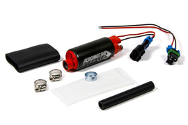 AEROMOTIVE 11569 340 Stealth Fuel Pump - Center In/Offset Out E85