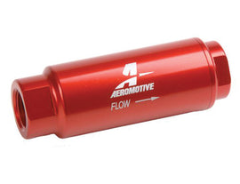 AEROMOTIVE 12303 Fuel Filter w/40-Micron Fabric Element