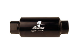 AEROMOTIVE 12350 #10-ORB Fuel Filter Inline 10 Mircon Black