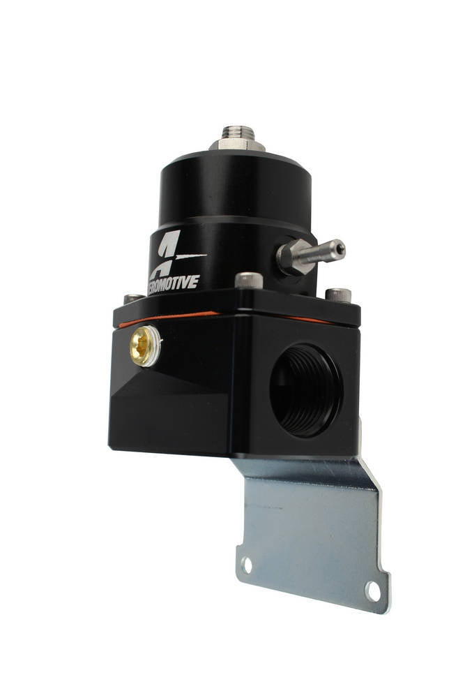 AEROMOTIVE 13128 Adj EFI Regulator w/2 10an Inlets - Black