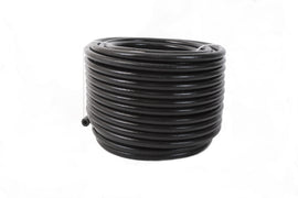 AEROMOTIVE 15339 12an PTFE S/S Braided Hose 16ft Black Jacketed