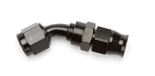 Load image into Gallery viewer, AEROMOTIVE 15351 6an 45-Deg PTFE Hose End Black Anodized