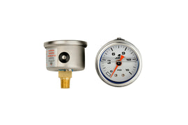 AEROMOTIVE 15632 Fuel Pressure Gauge - 1.5in 0-15psi
