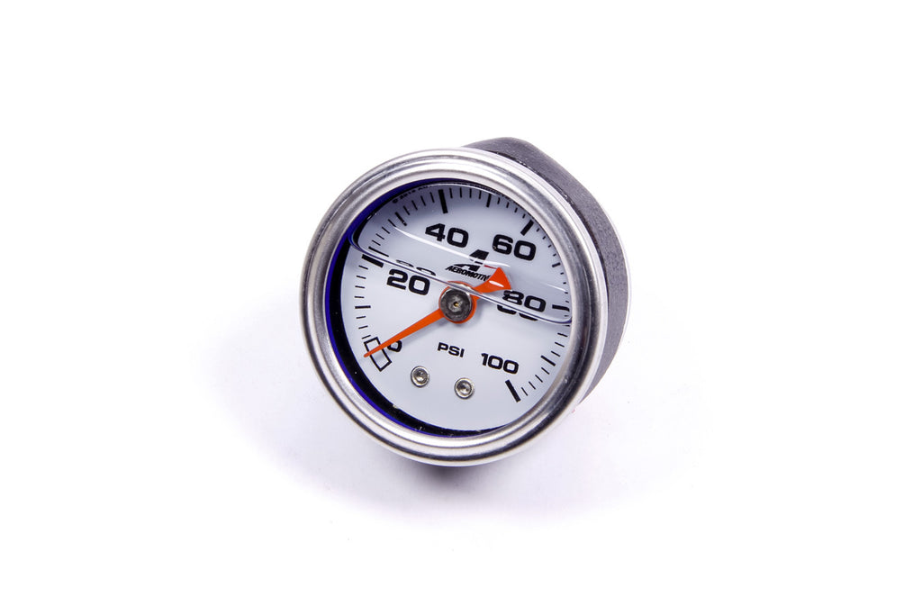 AEROMOTIVE 15633 Fuel Pressure Gauge - 1.5in 0-100psi