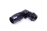 AEROMOTIVE 15665 Aeromotive 15665 -8 AN 90-Degree Low-Profile Hose-End Fitting with -8 AN Male O-Ring Swivel