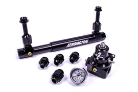 AEROMOTIVE 17249 Adjustable Fuel Log w/ 13214 2-Port Regulator