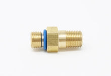 Load image into Gallery viewer, AEROMOTIVE 65610 Adapter 10mm x 1.0 Male to 1/8-MNPT  Brass