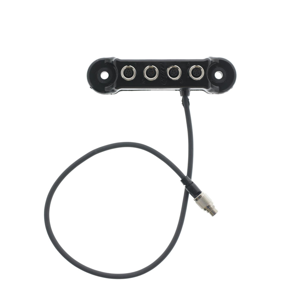 AIM SPORTS X08HUB010 Data Hub 4 Way 5-Pin w/ .4m Cable