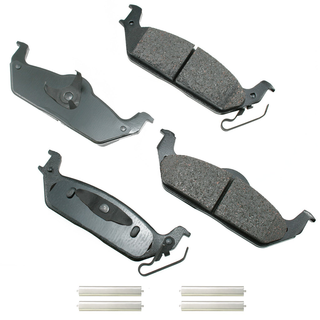 AKEBONO BRAKE CORPORATION ACT1012A Brake Pads Rear Ford F- 150 04-11 Lincoln Mark