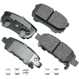 AKEBONO BRAKE CORPORATION ACT1037A Brake Pads Rear Chrysler 200 11-14 Sebring 10-07