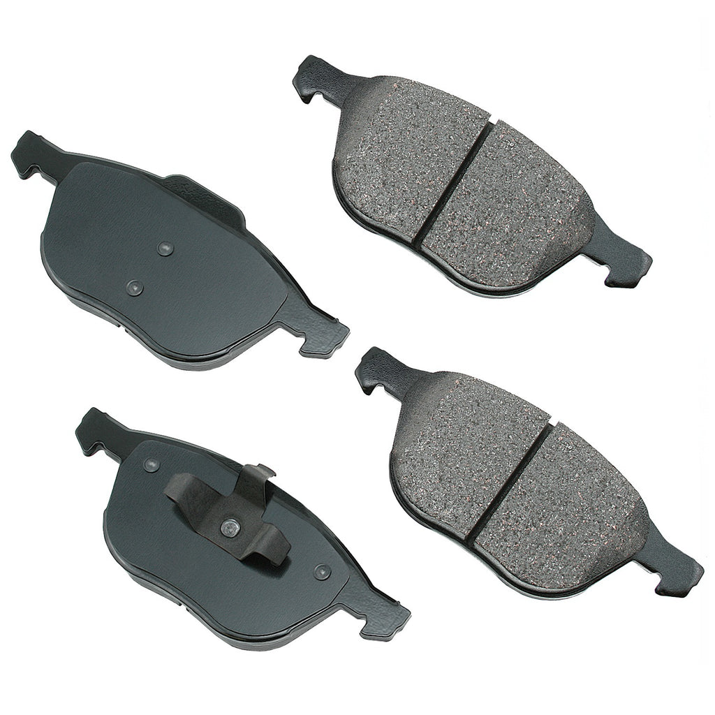 AKEBONO BRAKE CORPORATION ACT1044 ProACT Ultra-Premium Bra ke Pads - Front