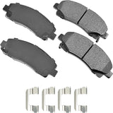 AKEBONO BRAKE CORPORATION ACT1102 ProACT Ultra-Premium Bra ke Pads - Front