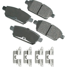 Load image into Gallery viewer, AKEBONO BRAKE CORPORATION ACT1161 ProACT Ultra-Premium Bra ke Pads - Rear