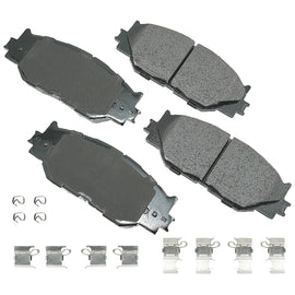 AKEBONO BRAKE CORPORATION ACT1178A Brake Pad Front Lexus IS250 06-15