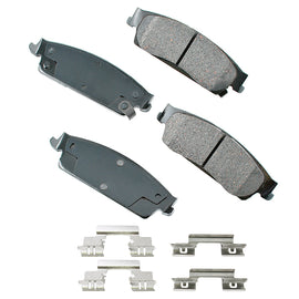 AKEBONO BRAKE CORPORATION ACT1194A Brake Pad Rear Cadillac Escalade 07-14