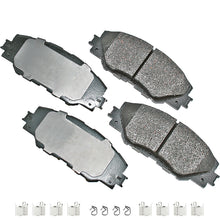 Load image into Gallery viewer, AKEBONO BRAKE CORPORATION ACT1211A ProACT Ultra-Premium Bra ke Pads - Front