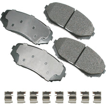 Load image into Gallery viewer, AKEBONO BRAKE CORPORATION ACT1258 ProACT Ultra-Premium Bra ke Pads - Front