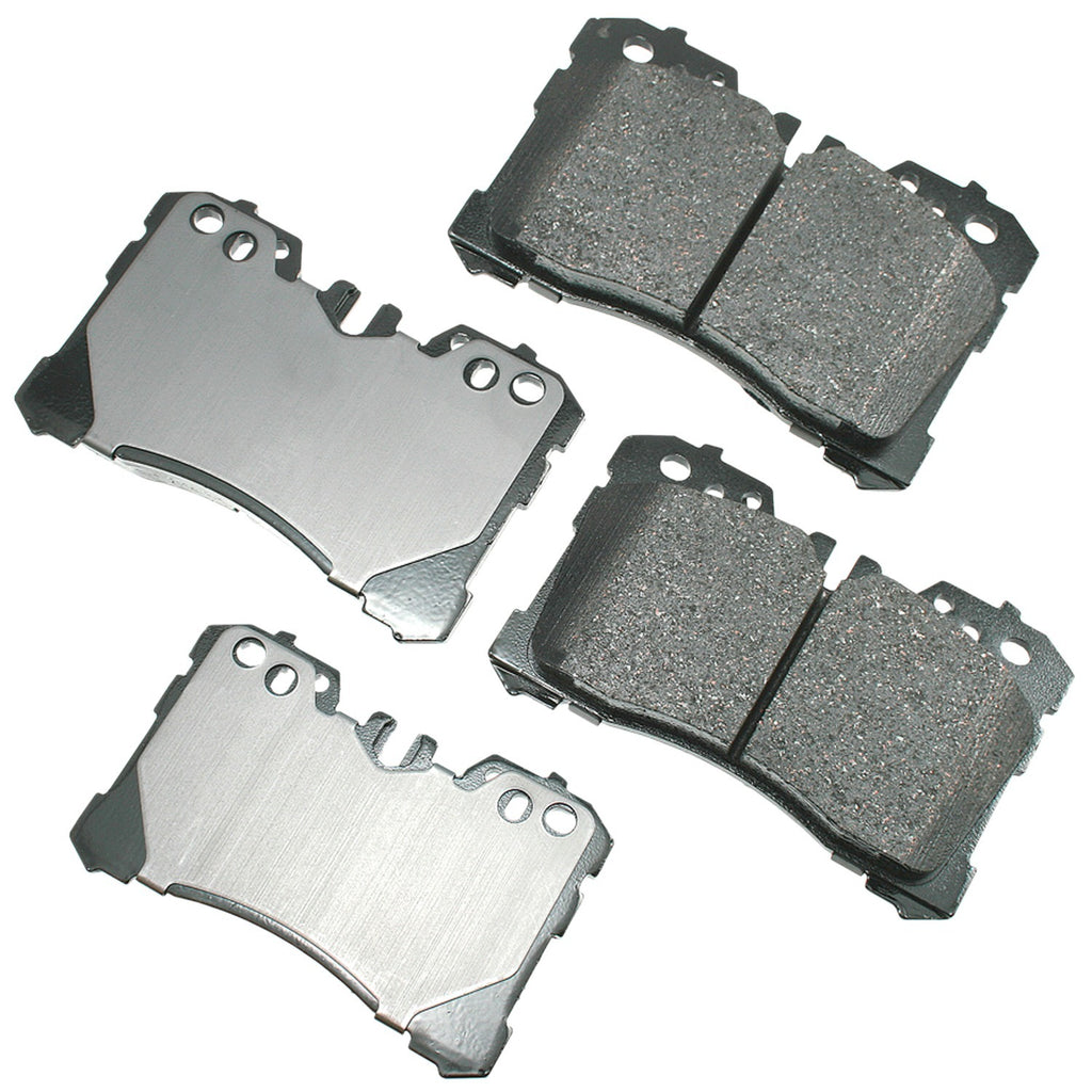 AKEBONO BRAKE CORPORATION ACT1282 Brake Pad Lexus LS460 07 -17 LS500 18-19