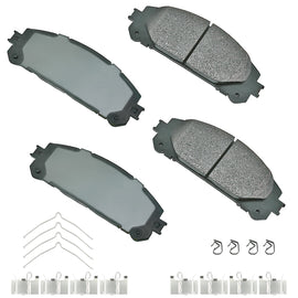 AKEBONO BRAKE CORPORATION ACT1324A Brake Pad Front Lexus NX200T 15-17 NX300H