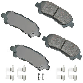 AKEBONO BRAKE CORPORATION ACT1325A Brake Pad Front Toyota Highlander 08-13