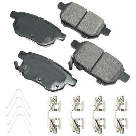 AKEBONO BRAKE CORPORATION ACT1354B Brake Pad Rear Pontiac Vibe 09-10 Toyota