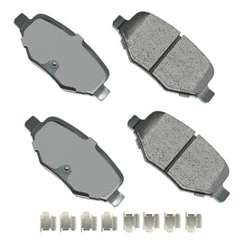 AKEBONO BRAKE CORPORATION ACT1377A Brake Pad Rear Ford Edge 11-14 Flex 09-19
