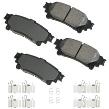 Load image into Gallery viewer, AKEBONO BRAKE CORPORATION ACT1391A ProACT Ultra-Premium Bra ke Pads - Rear