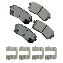Load image into Gallery viewer, AKEBONO BRAKE CORPORATION ACT1398 ProACT Ultra-Premium Bra ke Pads - Rear