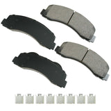 AKEBONO BRAKE CORPORATION ACT1414 Brake Pad Front 10-19 Ford Expedition 10-19