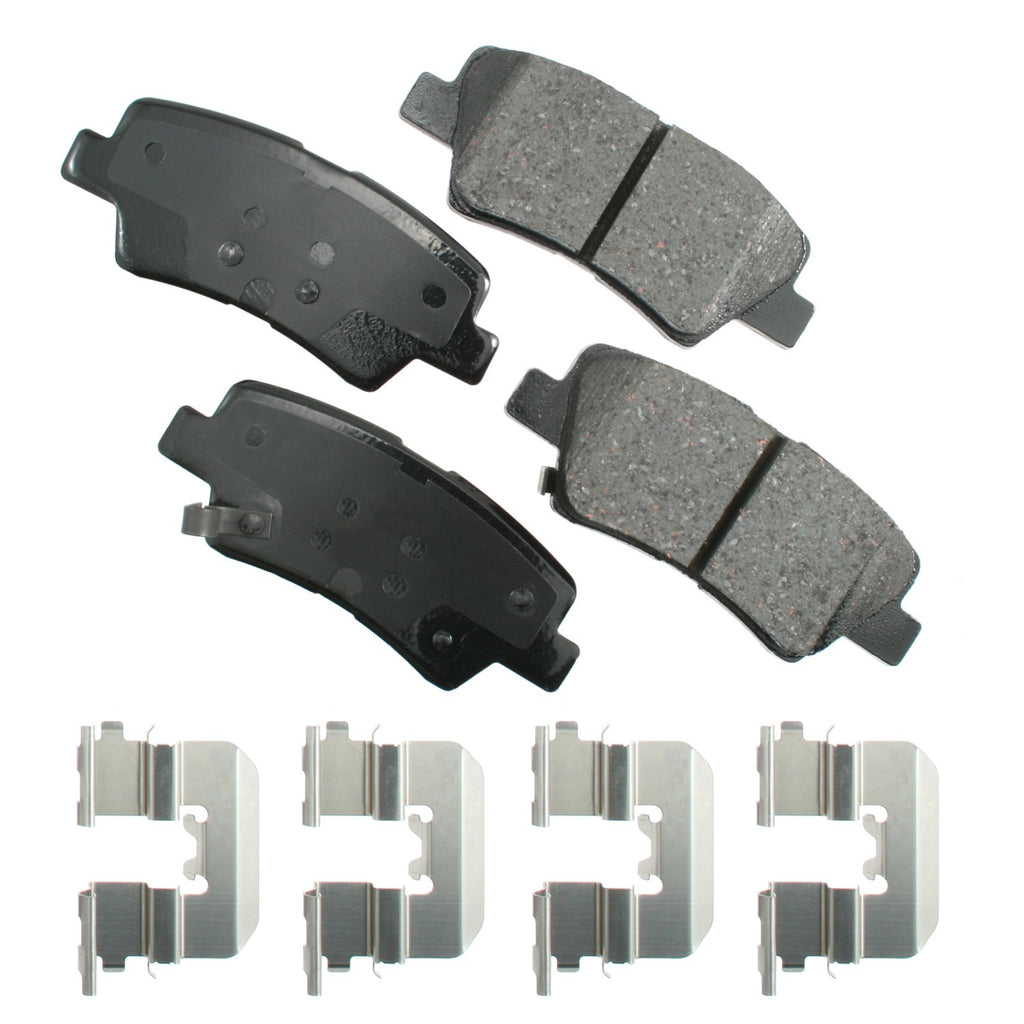 AKEBONO BRAKE CORPORATION ACT1445 Brake Pads Hyundai Arerea 10-16