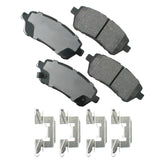 AKEBONO BRAKE CORPORATION ACT1454 Ford Fiesta 19-11  Mazda 2 14-11