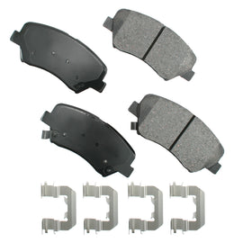 AKEBONO BRAKE CORPORATION ACT1543A Brake Pad Front Hyundai Elantra 11-16 Coupe 13-