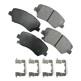 AKEBONO BRAKE CORPORATION ACT1543 Brake Pad Front Hyundai Azera 12-16 Santa Fe