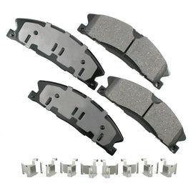 AKEBONO BRAKE CORPORATION ACT1611 Brake Pad Front Ford Explorer 13-18 Taurus