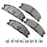 AKEBONO BRAKE CORPORATION ACT1611 Brake Pad Front Ford Explorer 13-18 Taurus