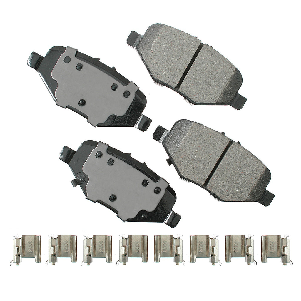 AKEBONO BRAKE CORPORATION ACT1612 Chrysler Town & Country 16-12  Dodge Grand Carav