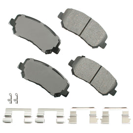 AKEBONO BRAKE CORPORATION ACT1623 Brake Pad Front Jeep Cherokee 14-17 Mazda CX