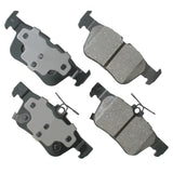 AKEBONO BRAKE CORPORATION ACT1665 Brake Pad Rear Ford Edge 15-19 Escape 17-19