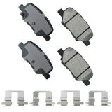 AKEBONO BRAKE CORPORATION ACT1679 Brake Pad Rear Mazda 6 14-15 Mitsubishi Outland