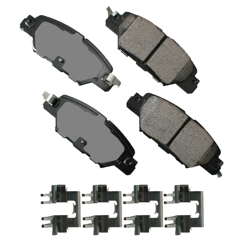 AKEBONO BRAKE CORPORATION ACT1846 Mazda CX-5 18-16