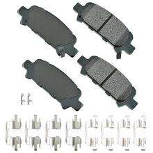 Load image into Gallery viewer, AKEBONO BRAKE CORPORATION ACT770A ProACT Ultra-Premium Bra ke Pads - Rear